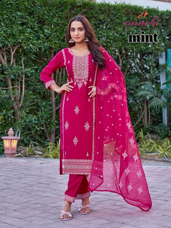 Aanchi Mint catalog kurti wholesaler in surat