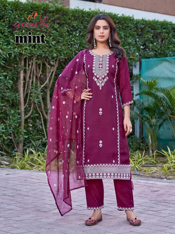 Aanchi Mint catalog kurti wholesaler in surat