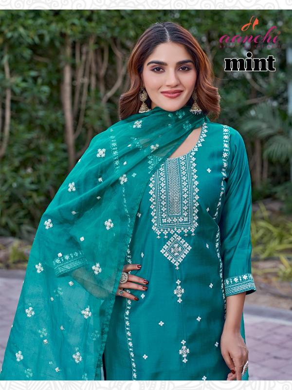 Aanchi Mint catalog kurti wholesaler in surat
