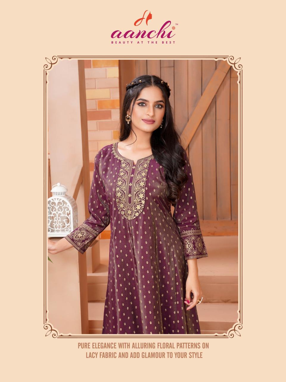 Aanchi Mysha Catalog wholesale kurti catalogue online