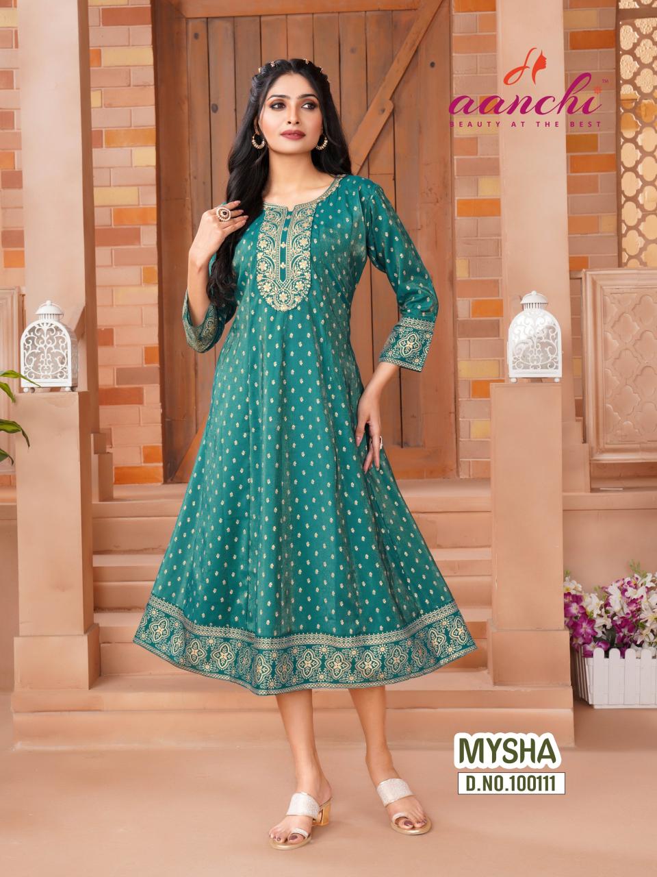 Aanchi Mysha Catalog wholesale kurti catalogue online