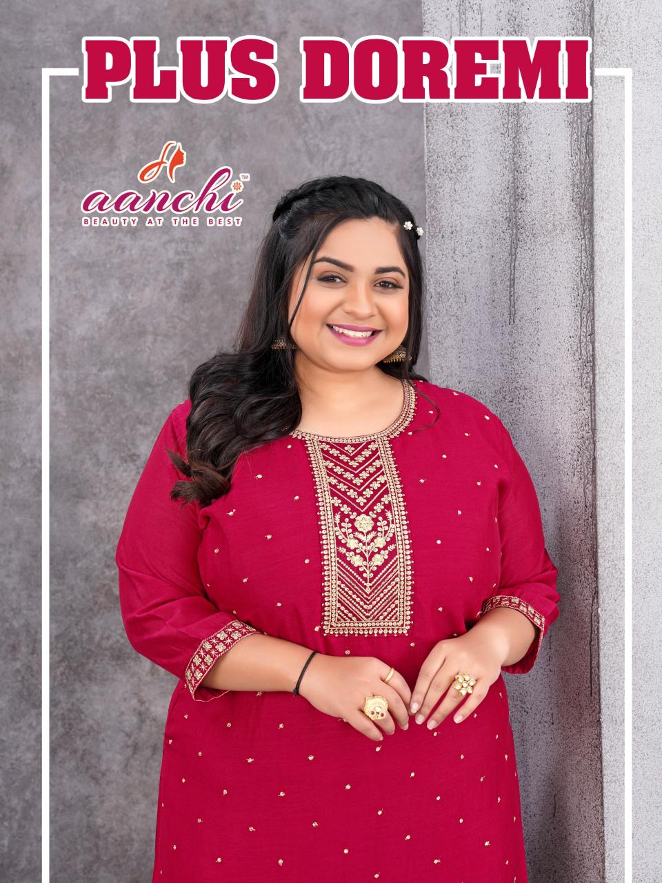 Aanchi Plus Doremi Catalog kurta set price range