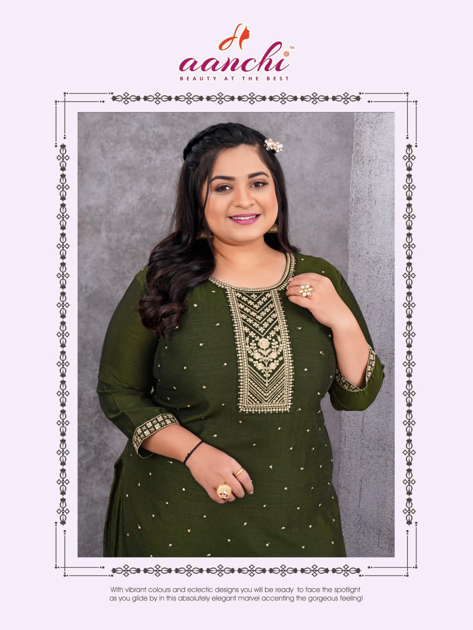Aanchi Plus Doremi Catalog kurta set price range