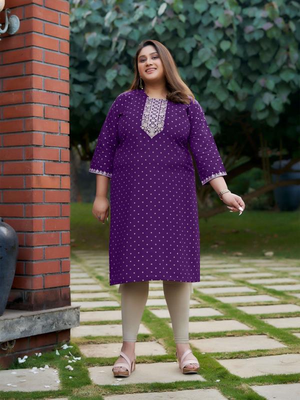 Aanchi Plus Ghazal Catalog plus size kurtis catalogue