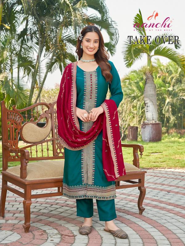 Aanchi Take Over Catalog kurti set for women wholesale 