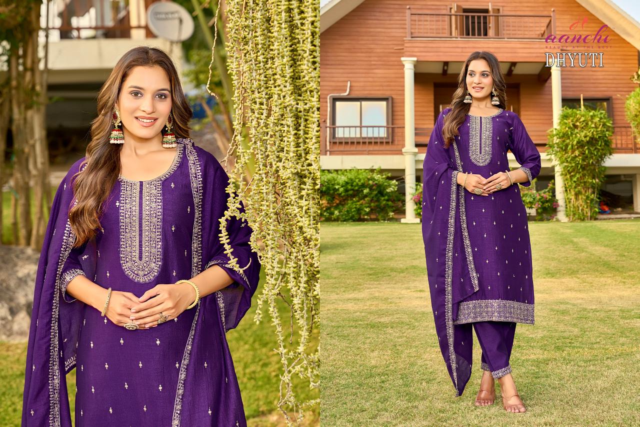Aanchi Dhyuti Catalog mrigya kurtis catalogue