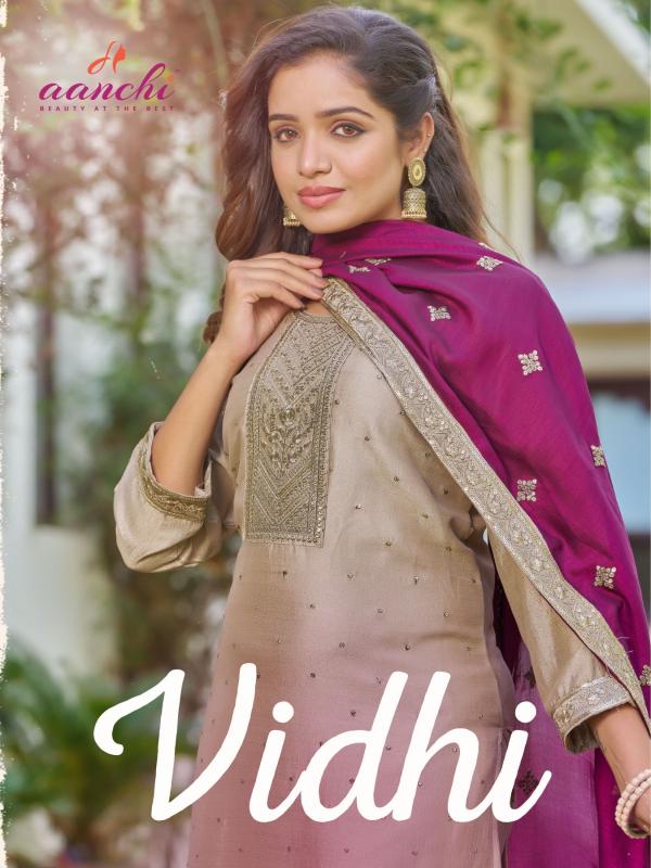 Aanchi Vidhi Catalog affordable kurta sets
