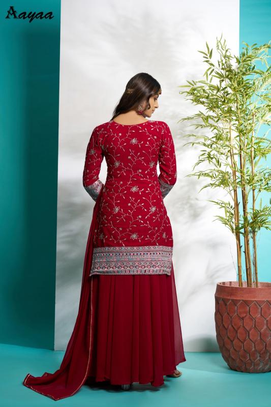Aayaa vol 21 Catalog kurti with sharara catalogue