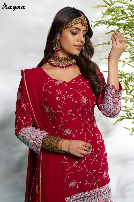 Aayaa vol 21 Catalog kurti with sharara catalogue