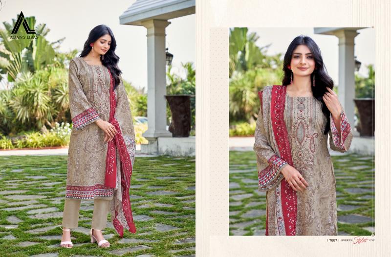 Adan Libas Guzarish Vol 7 Catalog pakistani purple ladies suits