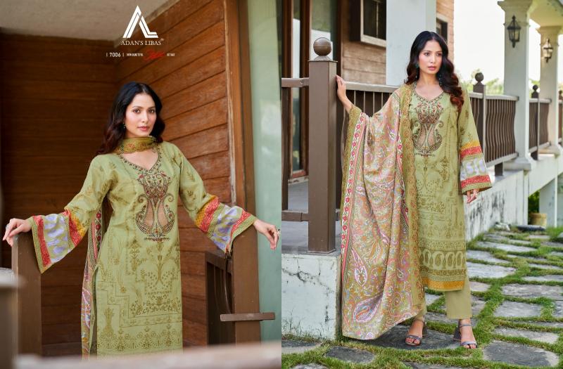 Adan Libas Guzarish Vol 7 Catalog pakistani purple ladies suits