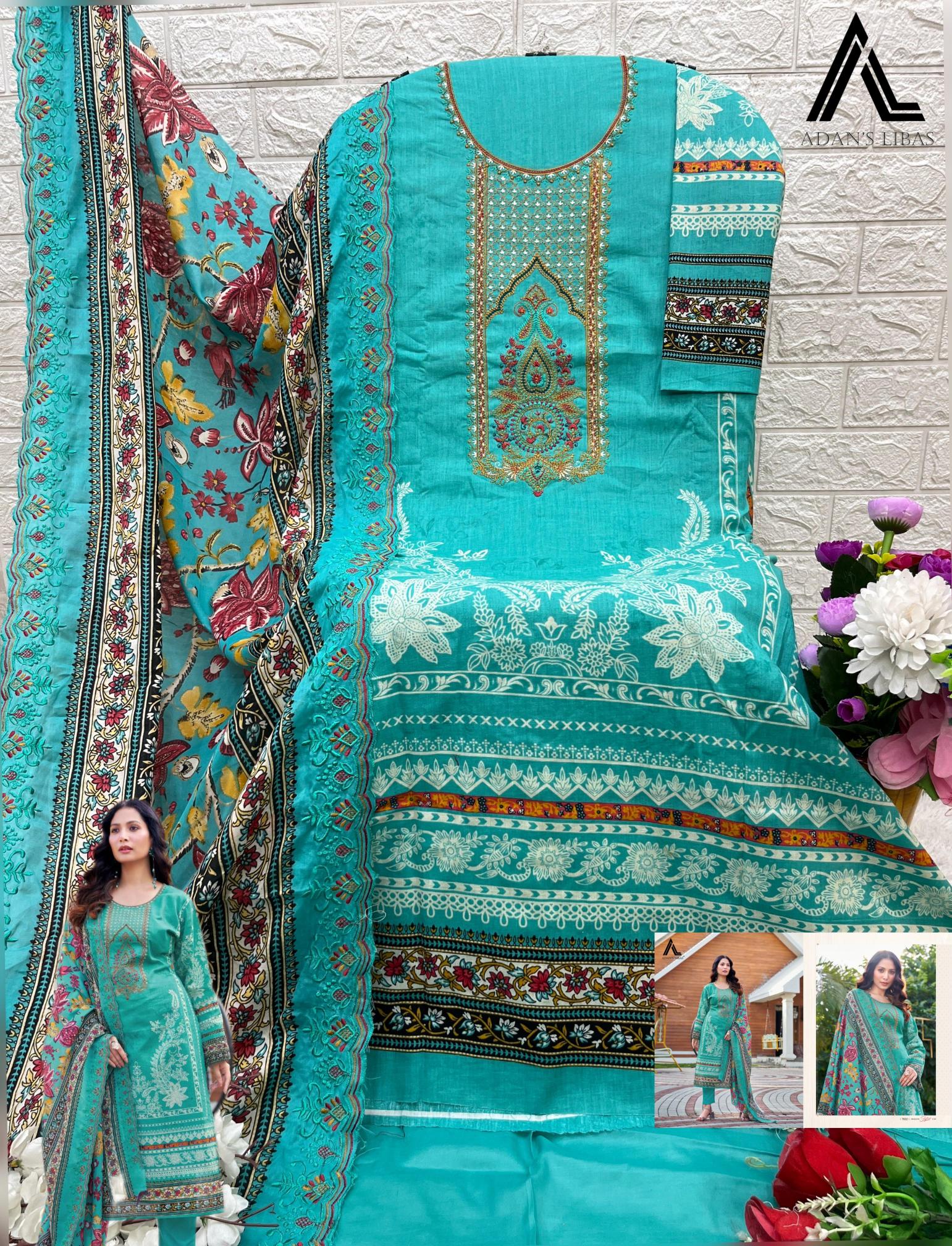 Adan Libas Guzarish Vol 7 Catalog pakistani purple ladies suits