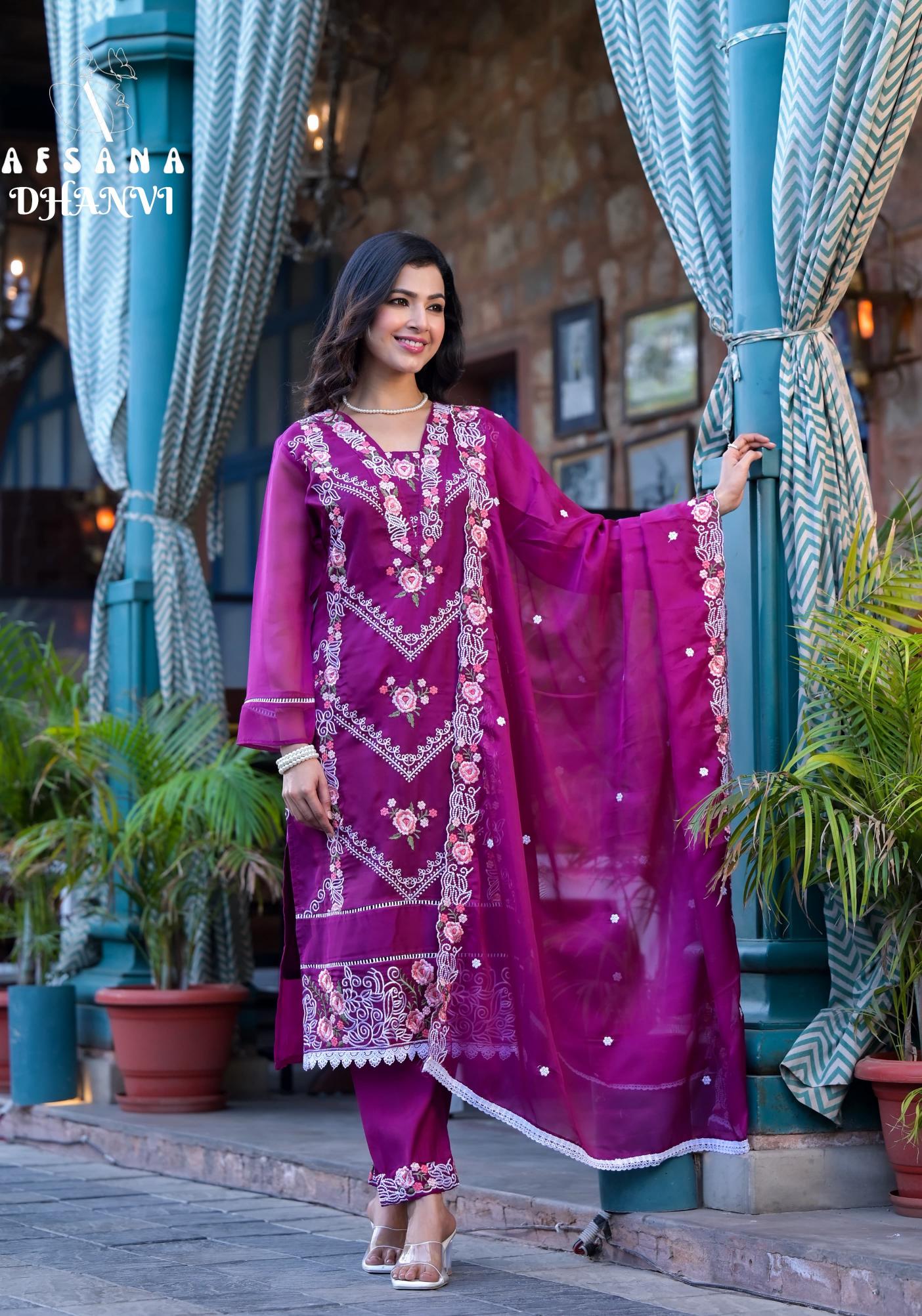 Afsana Dhanvi catalog surat readymade suits wholesale market