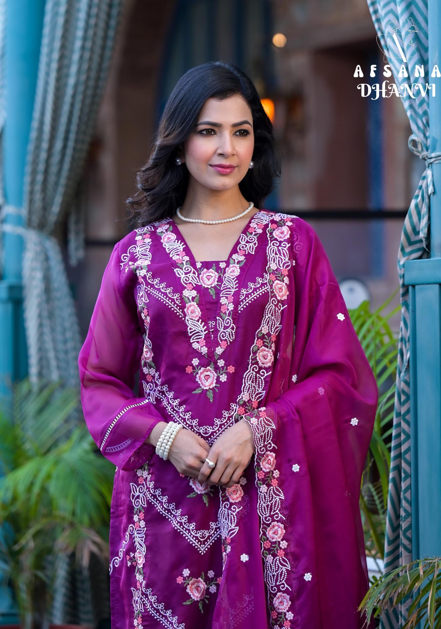 Afsana Dhanvi catalog surat readymade suits wholesale market