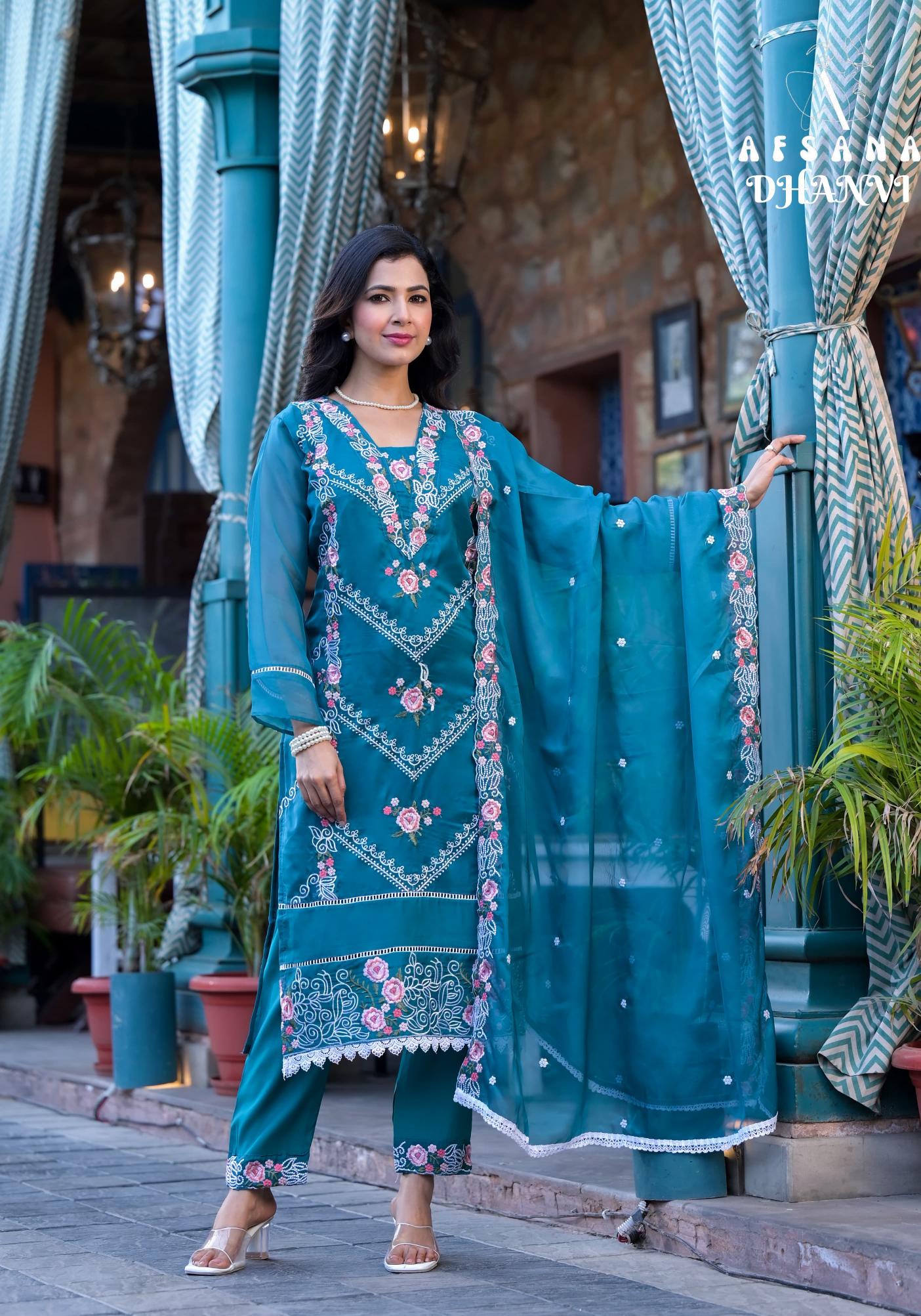 Afsana Dhanvi catalog surat readymade suits wholesale market
