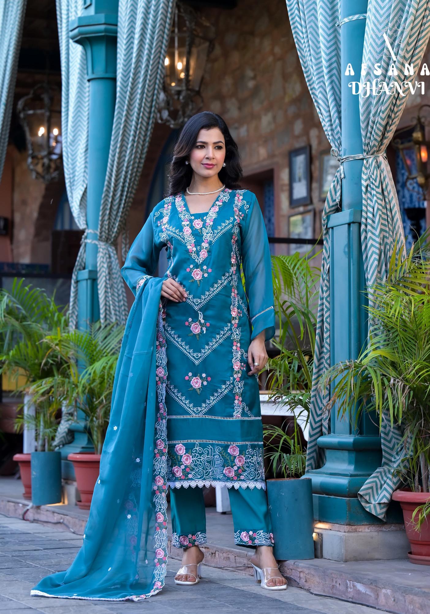 Afsana Dhanvi catalog surat readymade suits wholesale market