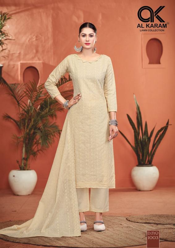 Alkaram Guzarish Vol-01 - Karachi Dress Material  - Wholesale Catalog