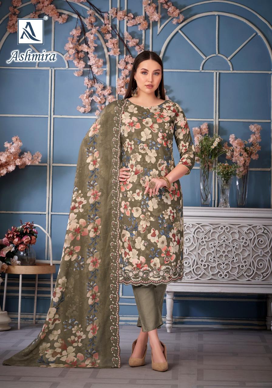 Alok Ashmira Catalog dress materials wholesale shop in tirupati
