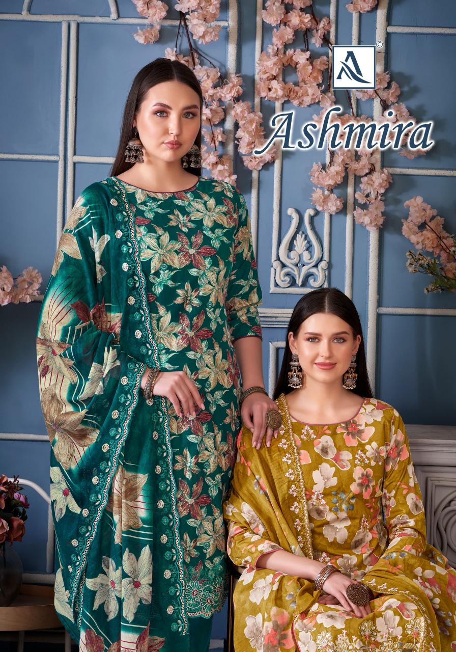 Alok Ashmira Catalog dress materials wholesale shop in tirupati