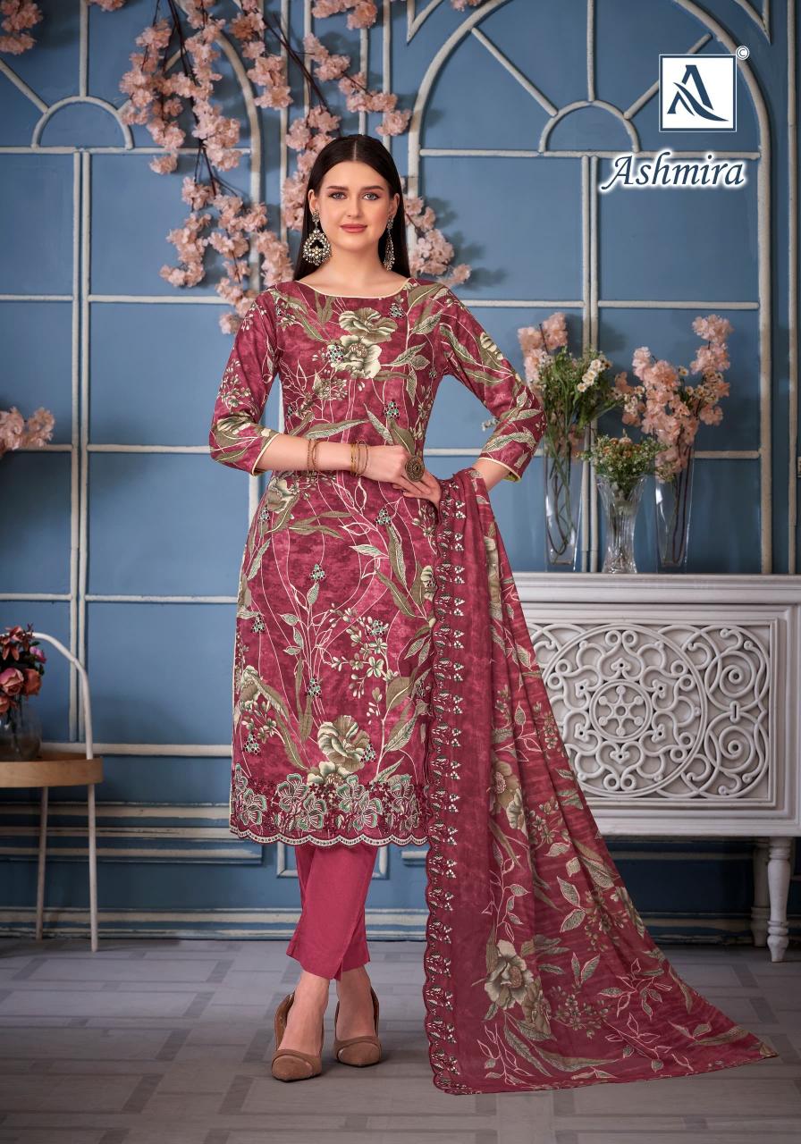 Alok Ashmira Catalog dress materials wholesale shop in tirupati