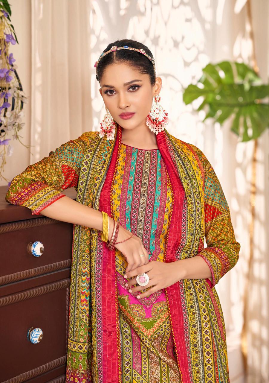 Alok Bella Vol 14 Catalog surat dress material wholesaler