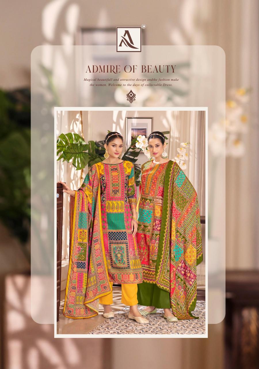 Alok Bella Vol 14 Catalog surat dress material wholesaler