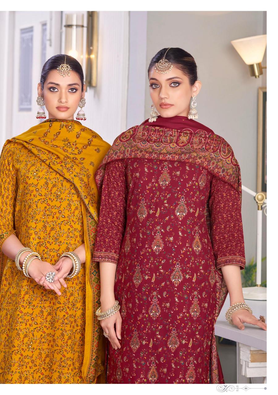 Alok Kantha Catalog wholesale dealers for dress materials in mumbai