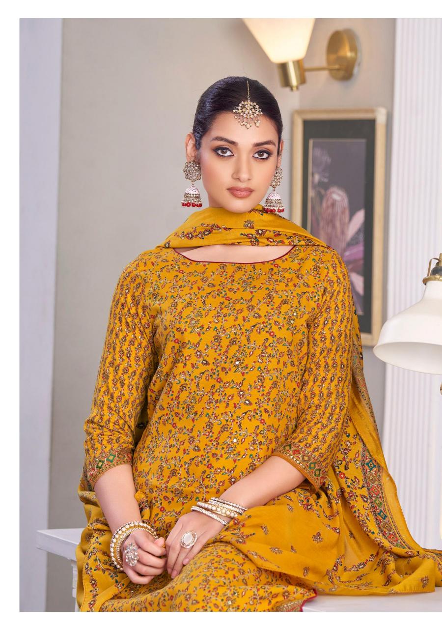 Alok Kantha Catalog wholesale dealers for dress materials in mumbai