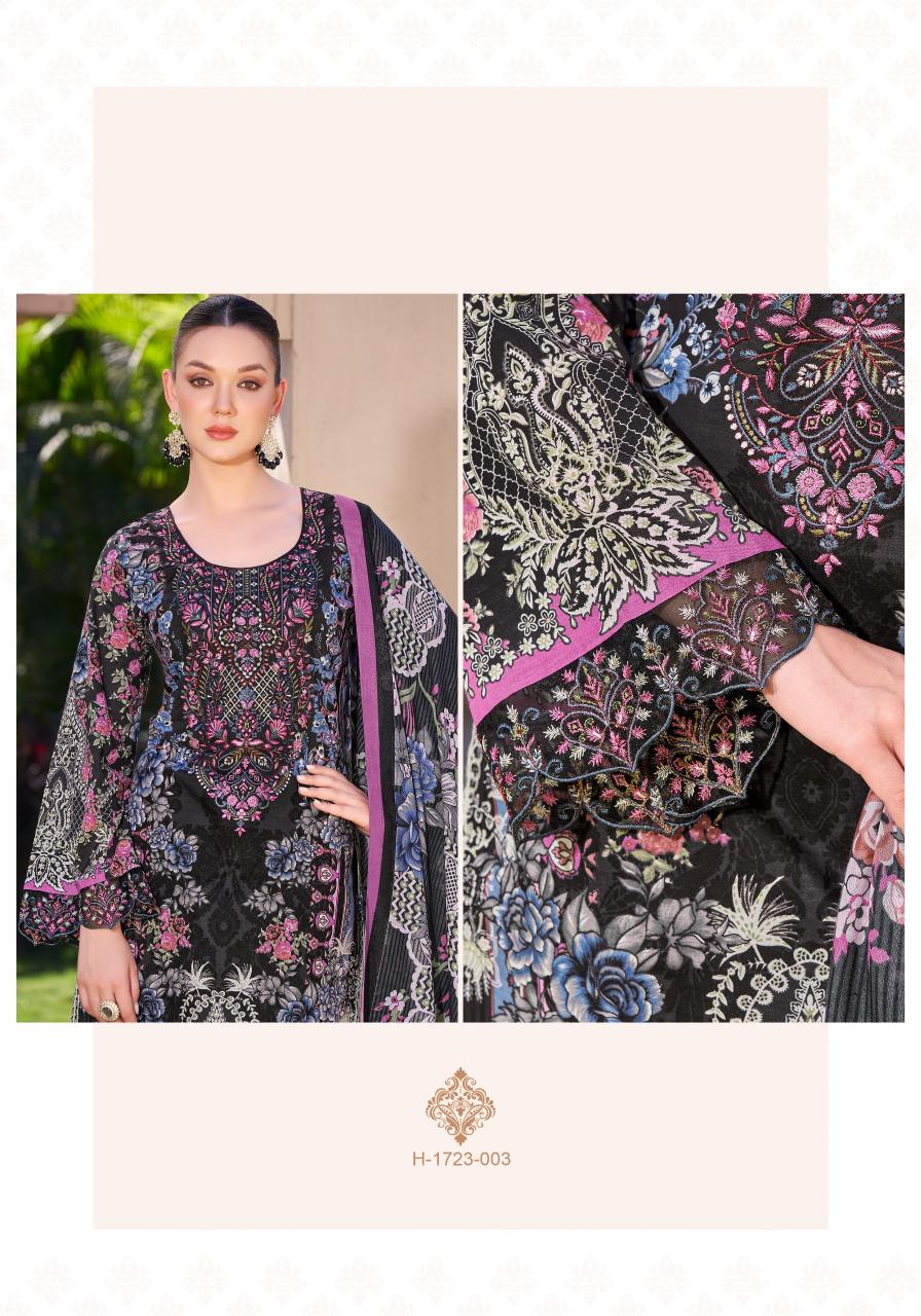  Alok Qurbat Vol 17 Catalog kantha work dress material wholesale
