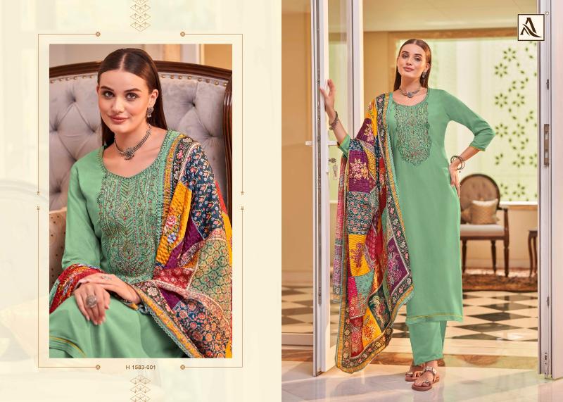 Alok Saundarya Vol 2 Catalog ladies dress material wholesale price