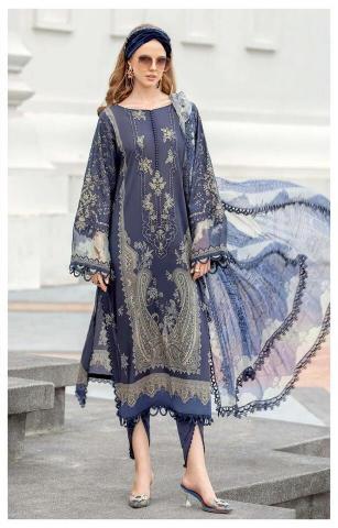 Alzohaib Az 1115 To 1128 Catalog Chiffon Dupatta pakistani designer suits for girls