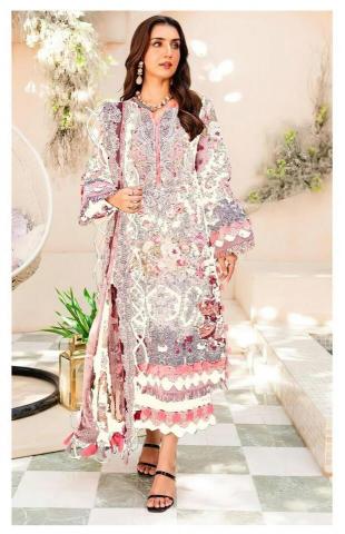 Alzohaib Az 1148, 1152, 1154 catalog Cotton Dupatta buy pakistani suits in delhi