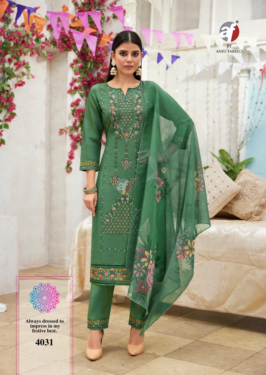 Anju Fabrics Sayara Vol 2 Catalog kajal kurtis catalogue wholesale