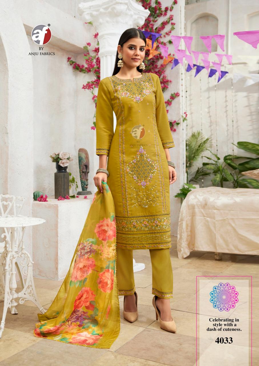 Anju Fabrics Sayara Vol 2 Catalog kajal kurtis catalogue wholesale