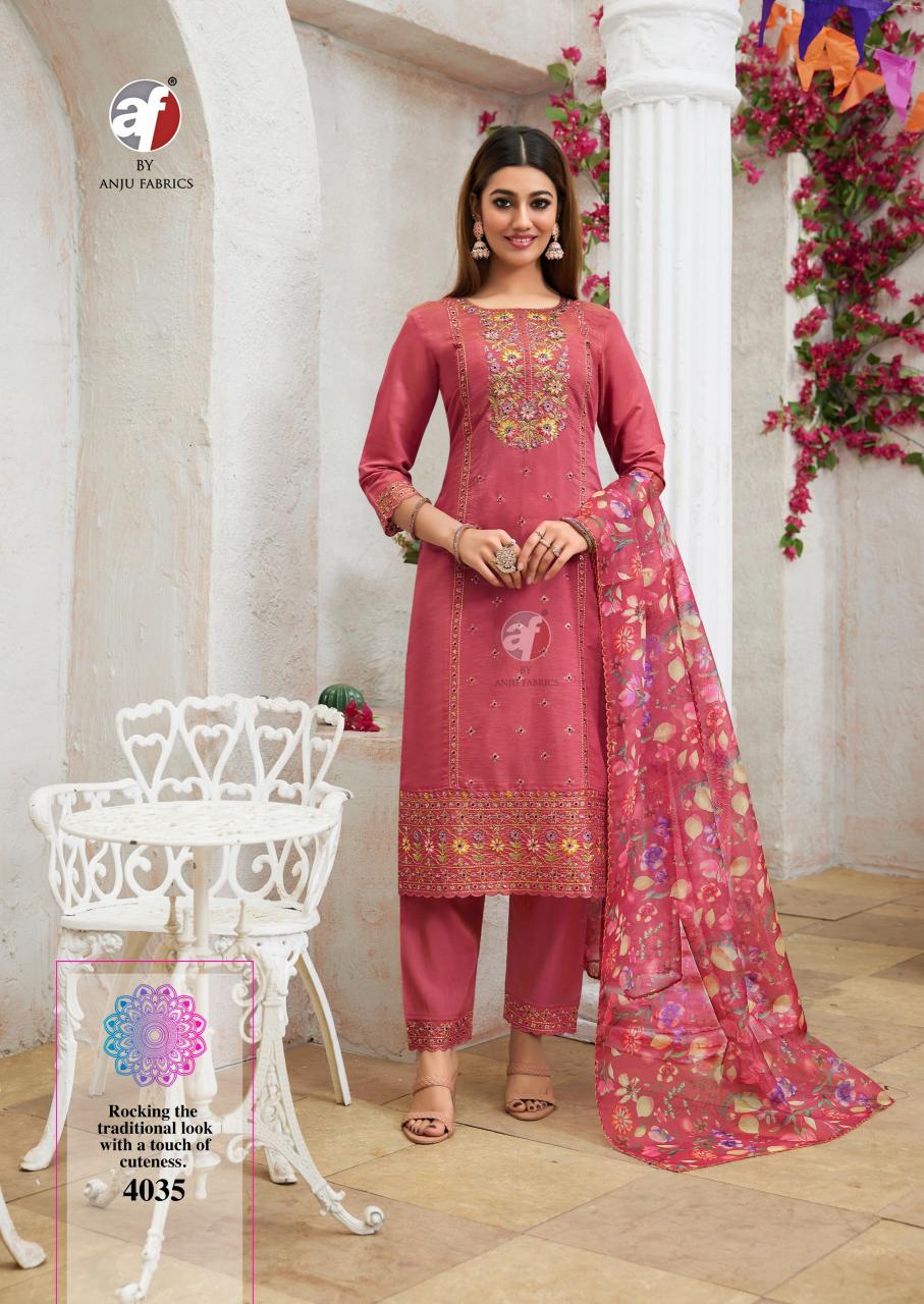 Anju Fabrics Sayara Vol 2 Catalog kajal kurtis catalogue wholesale
