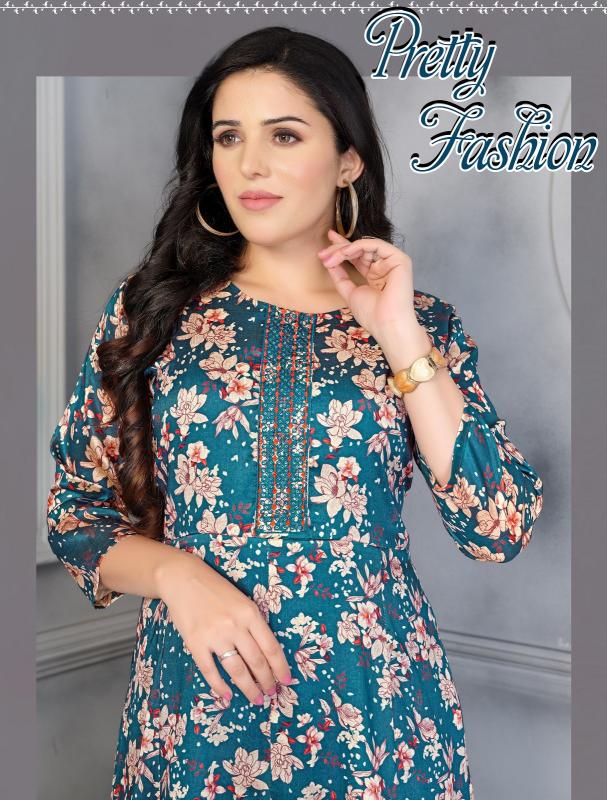 Beauty Queen Pretty Fashion VOL.0.1.2 Catalog nech design catalogue for full sleeves long kurti