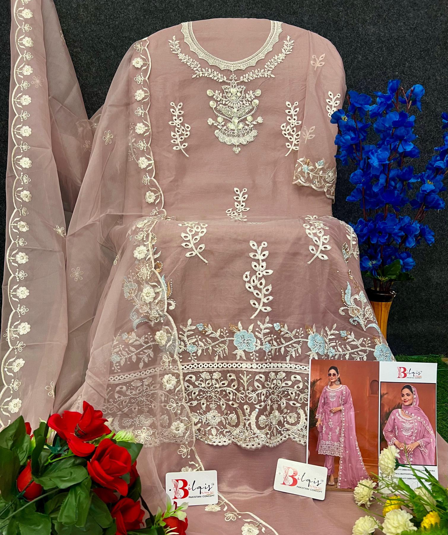 Bilqis B 119 ABCD Catalog pakistani suits online sale india
