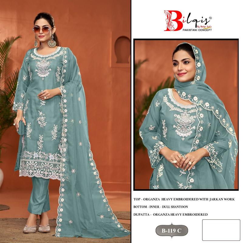 Bilqis B 119 ABCD Catalog pakistani suits online sale india