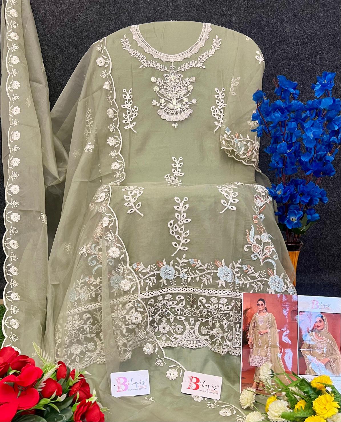 Bilqis B 119 ABCD Catalog pakistani suits online sale india