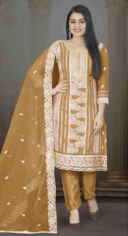 Bilqis B 155 catalog Organza pakistani pathani suit photos