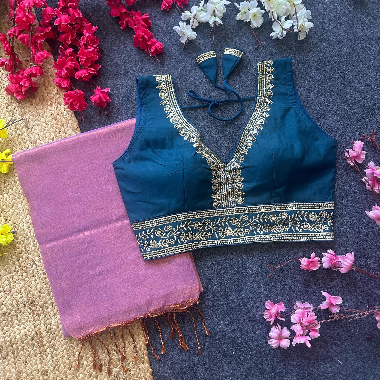Blousewala HK 12 Vol 2 Catalog tissue sarees online shopping india