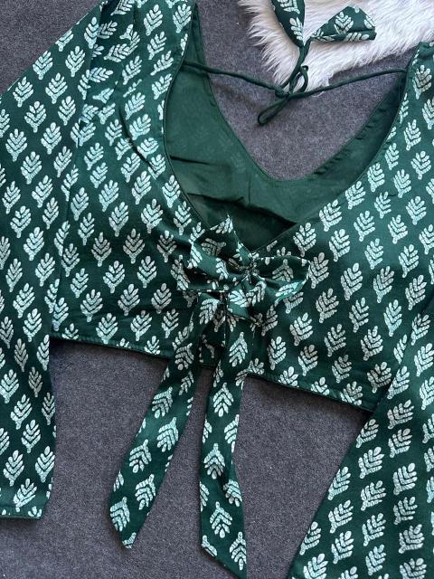 Blousewala Pure Cotton Print Blouse
