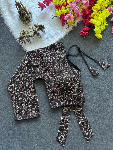 Blousewala Pure Cotton Print Blouse