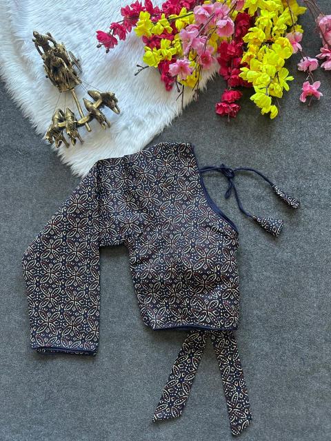 Blousewala Pure Cotton Print Blouse