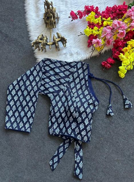 Blousewala Pure Cotton Print Blouse