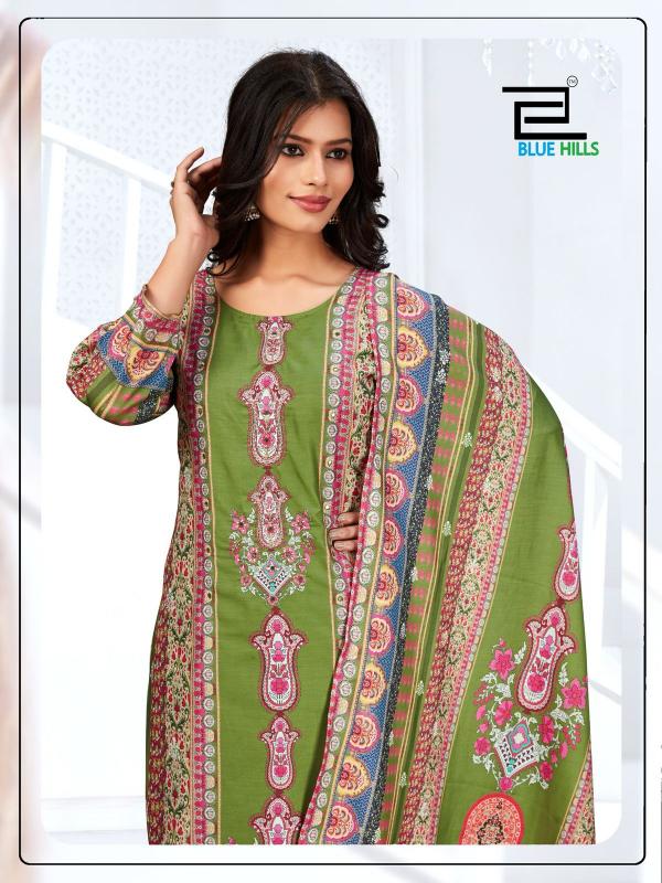 Blue Hills Zainab catalog best kurti wholesale market in india