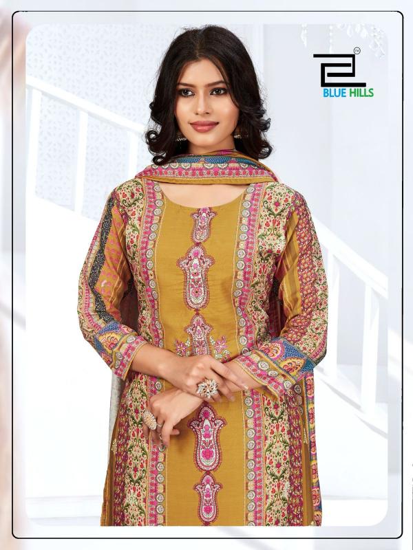 Blue Hills Zainab catalog best kurti wholesale market in india