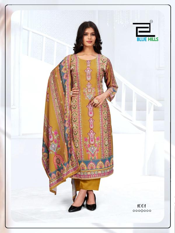 Blue Hills Zainab catalog best kurti wholesale market in india