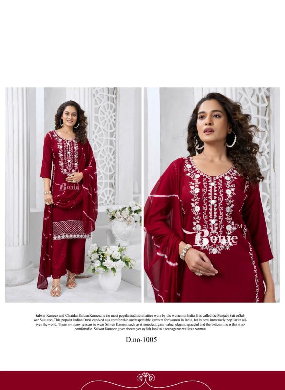Bonie Trishla Vol 1 Catalog kurta set for women wholesale