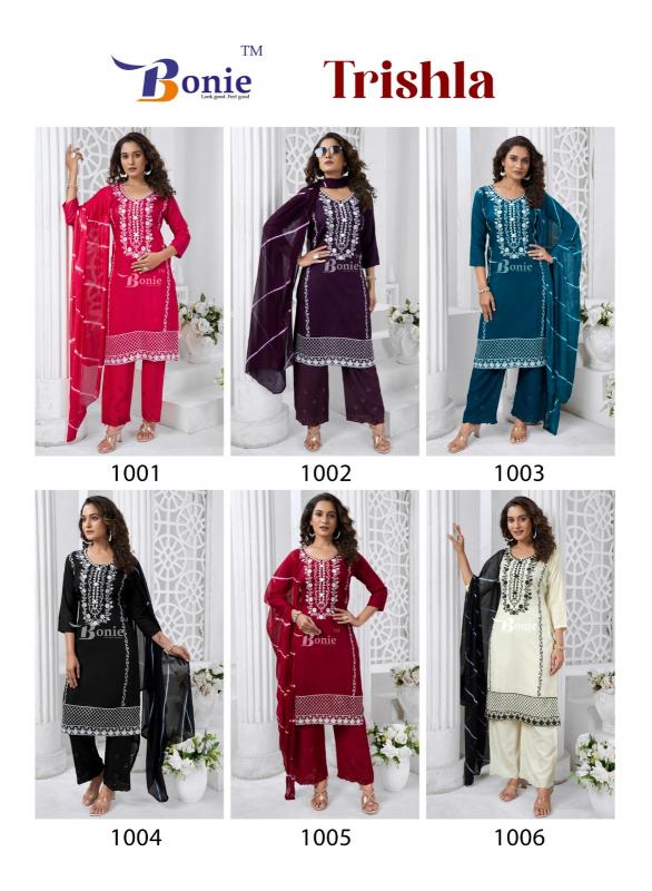 Bonie Trishla Vol 1 Catalog kurta set for women wholesale